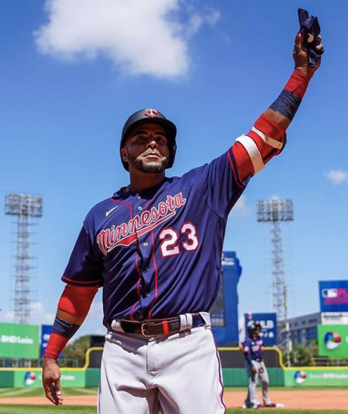 Nelson Cruz action shot 1