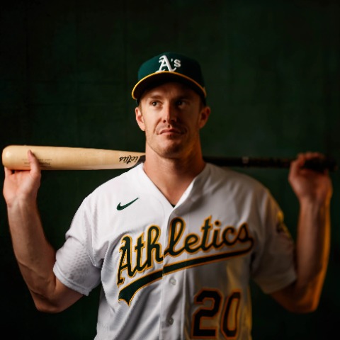 Mark Canha action shot 3